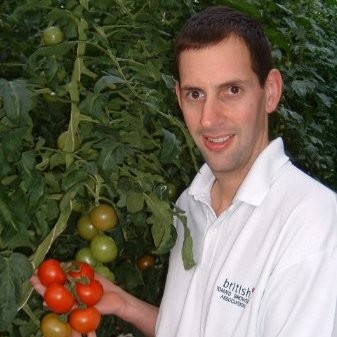 Tomato specialist Brian Moralee