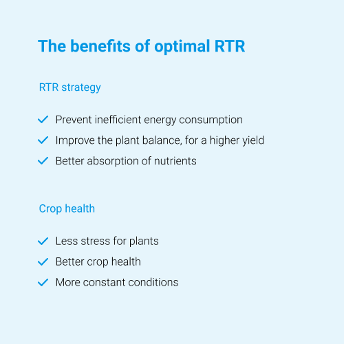 Benefits of optimal RTR